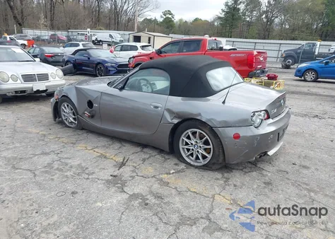 2003 BMW Z4 2.5I из США, поврежденный, VIN 4USBT33433LR62032